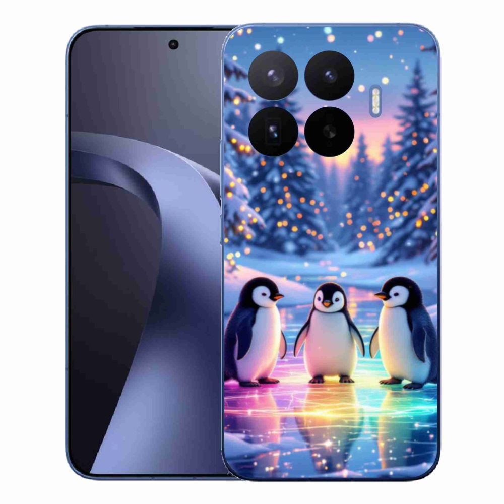 Gél borítás mmCase a Xiaomi 17T Pro számára - pingvinek