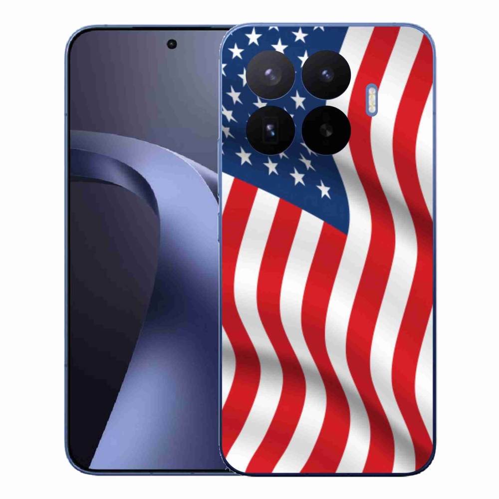 Gél borítás mmCase a Xiaomi 17T Pro számára - amerikai zászló