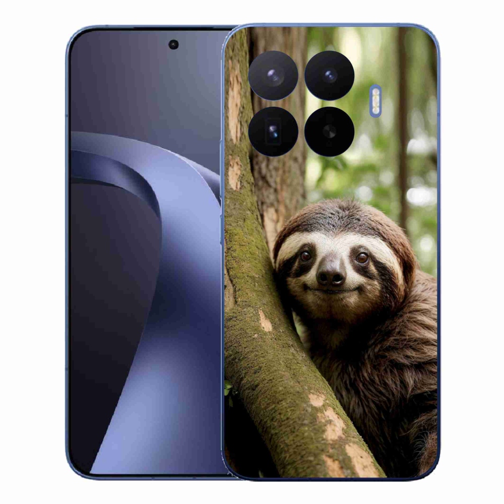 Gél borítás mmCase a Xiaomi 17T Pro számára - mosolygó lajhár
