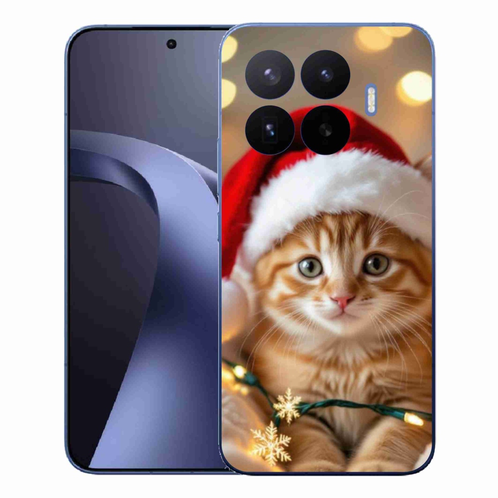 Gél borítás mmCase a Xiaomi 17T Pro számára - Karácsonyi cica