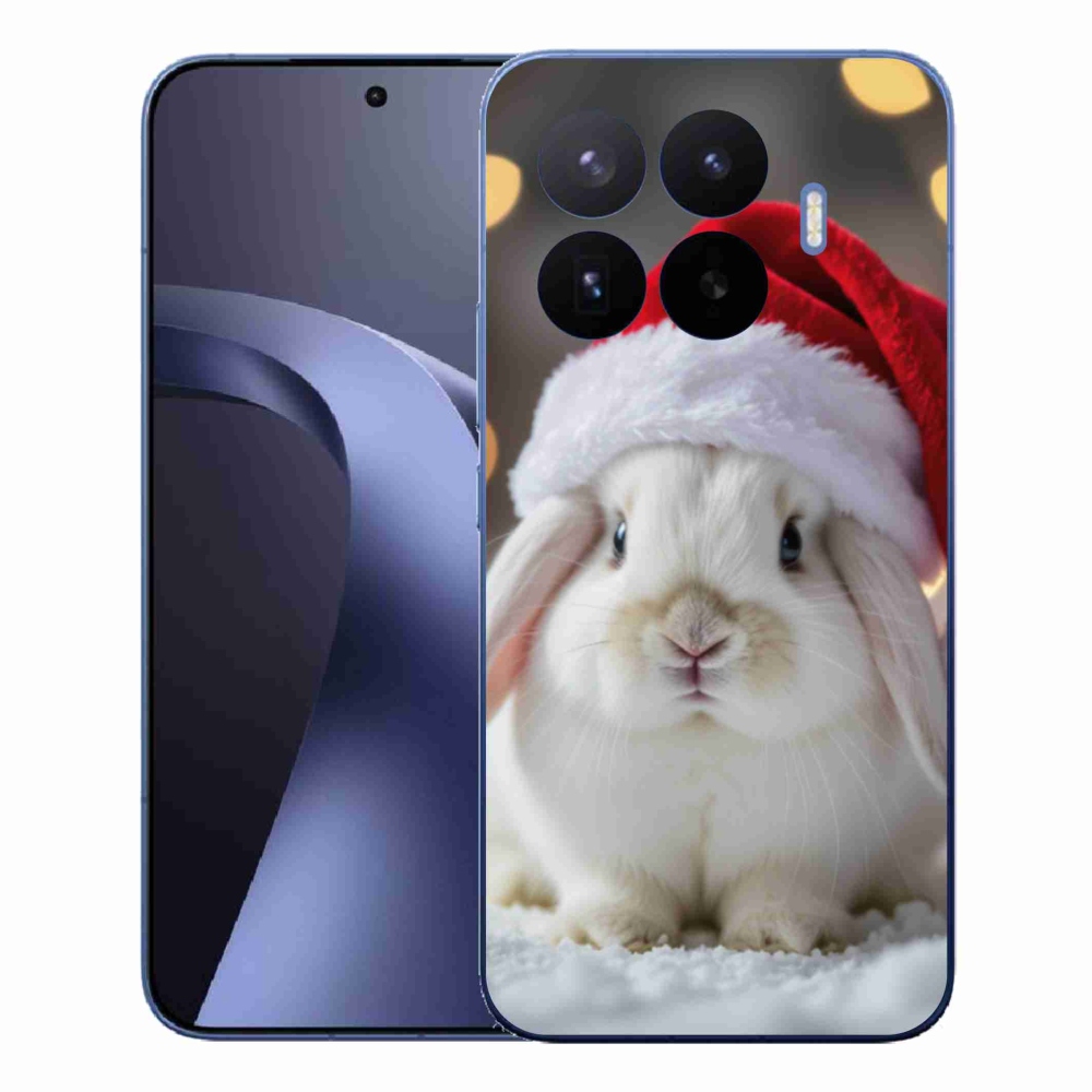Gél borítás mmCase a Xiaomi 17T Pro számára - karácsonyi nyuszi