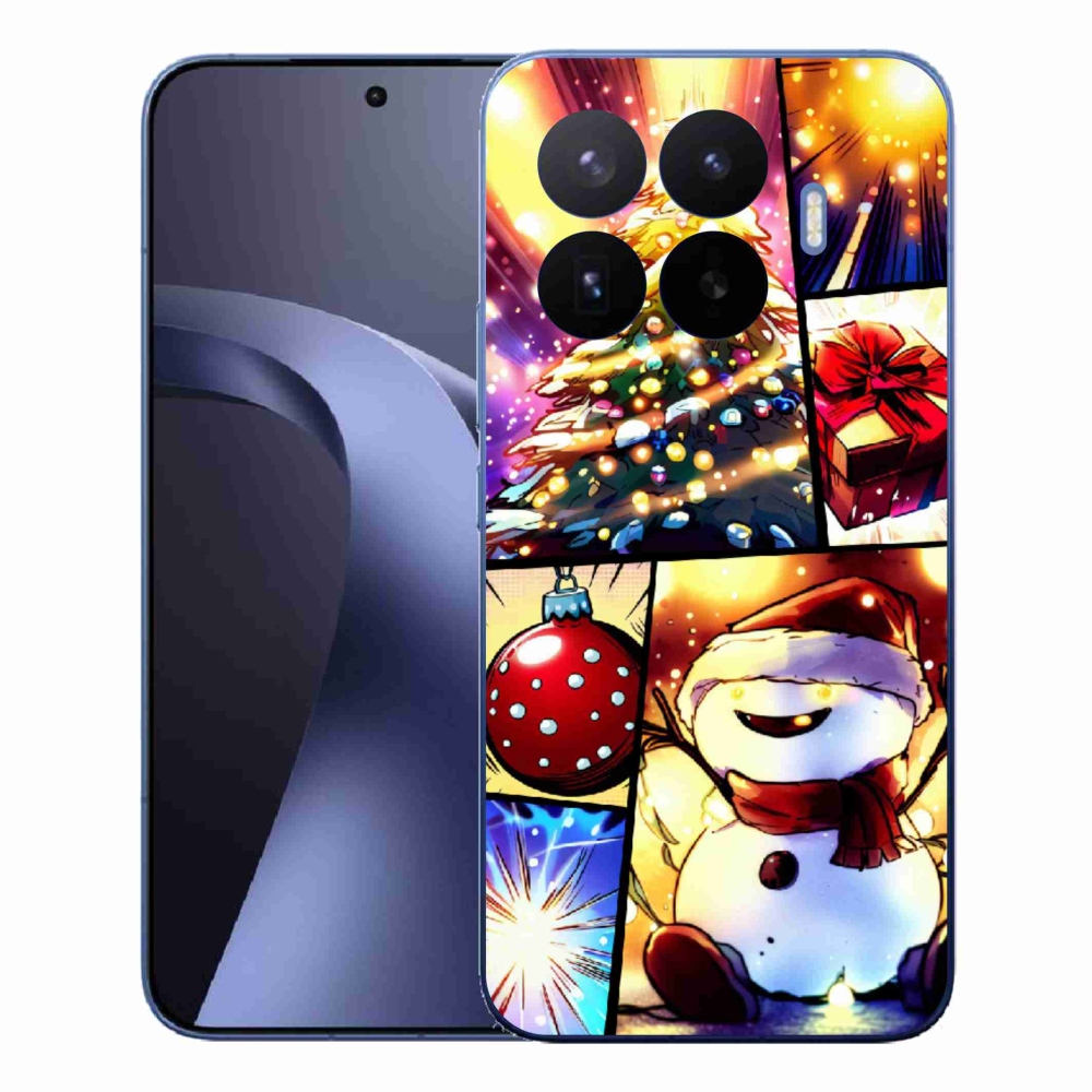 Gél borítás mmCase a Xiaomi 17T Pro számára - karácsonyi motívumok 1