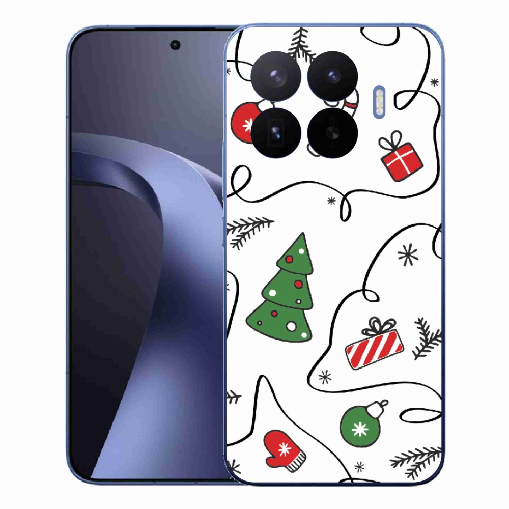 Gél borítás mmCase a Xiaomi 17T Pro számára - karácsonyi motívumok