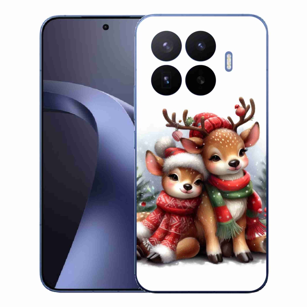 Gél borítás mmCase a Xiaomi 17T Pro számára - karácsonyi rénszarvas