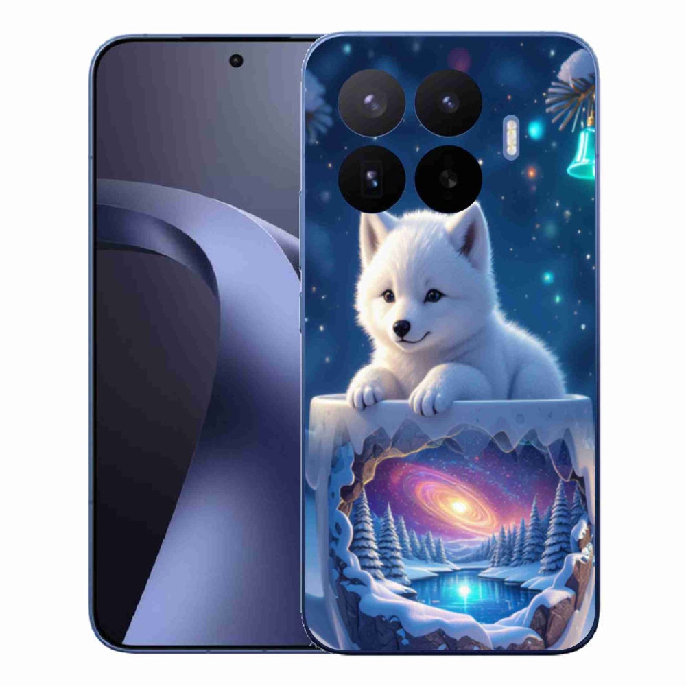 Gél borítás mmCase a Xiaomi 17T Pro számára - Karácsonyi kölyökkutya