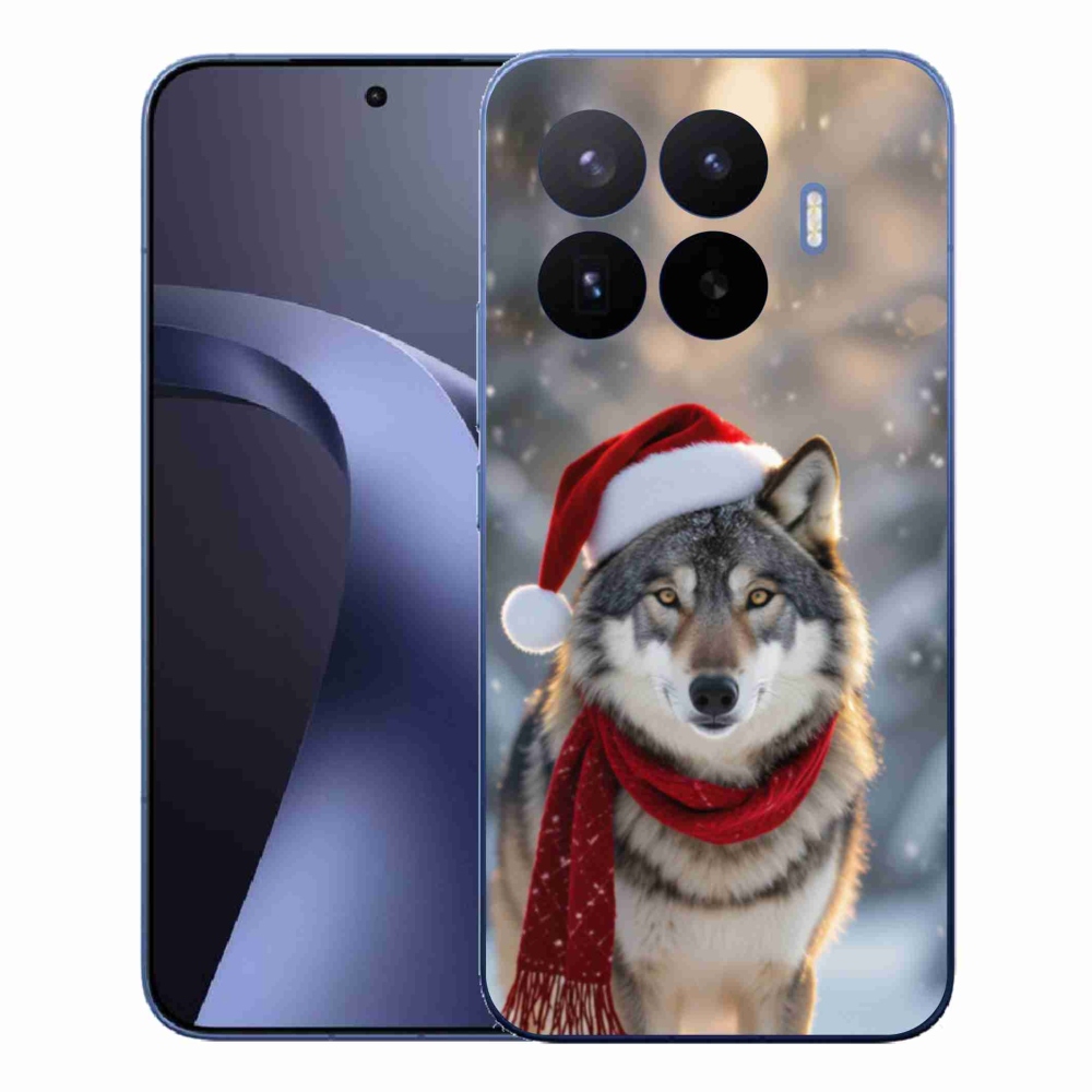 Gél borítás mmCase a Xiaomi 17T Pro számára - Karácsonyi farkas