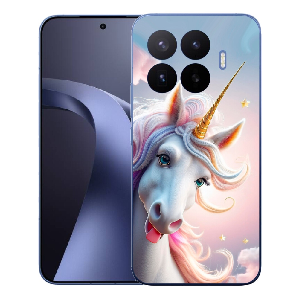 Gél borítás mmCase a Xiaomi 17T Pro számára - vidám egyszarvú