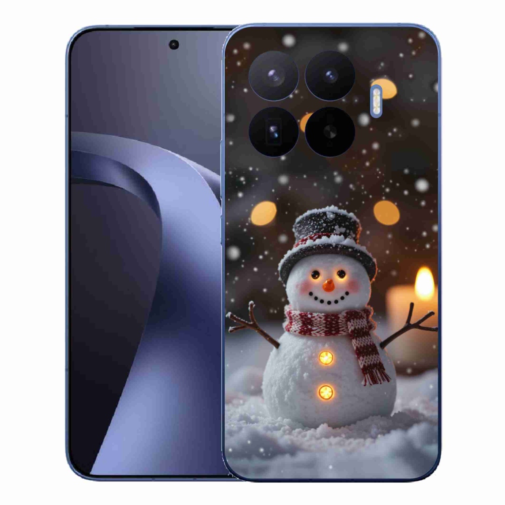 Gél borítás mmCase a Xiaomi 17T Pro számára - boldog hóember