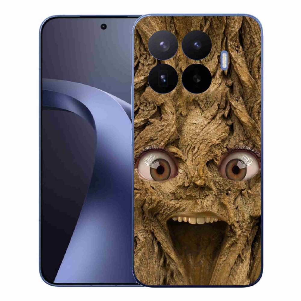 Gél borító mmCase a Xiaomi 17T Pro számára - boldog fa szemekkel