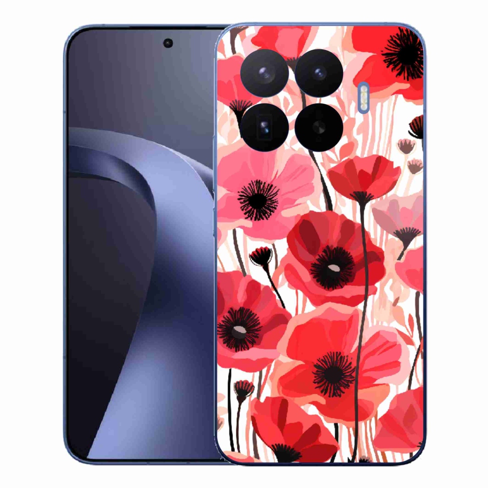 Gél borítás mmCase a Xiaomi 17T Pro számára - mákos 1