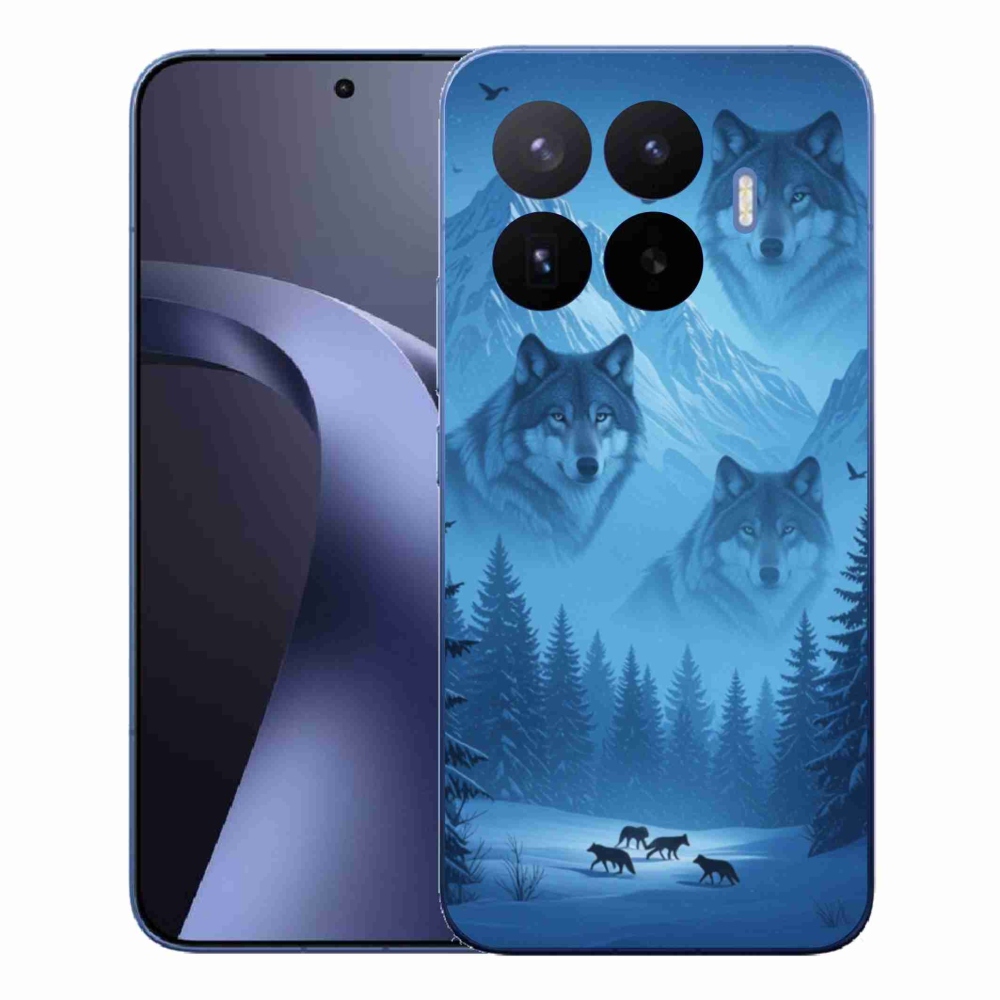 Zselés borítás mmCase a Xiaomi 17T Pro számára - farkas csomag