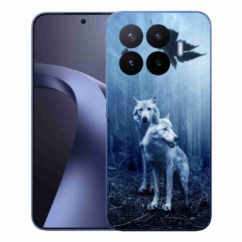 Gél borítás mmCase a Xiaomi 17T Pro számára - farkasok az erdőben