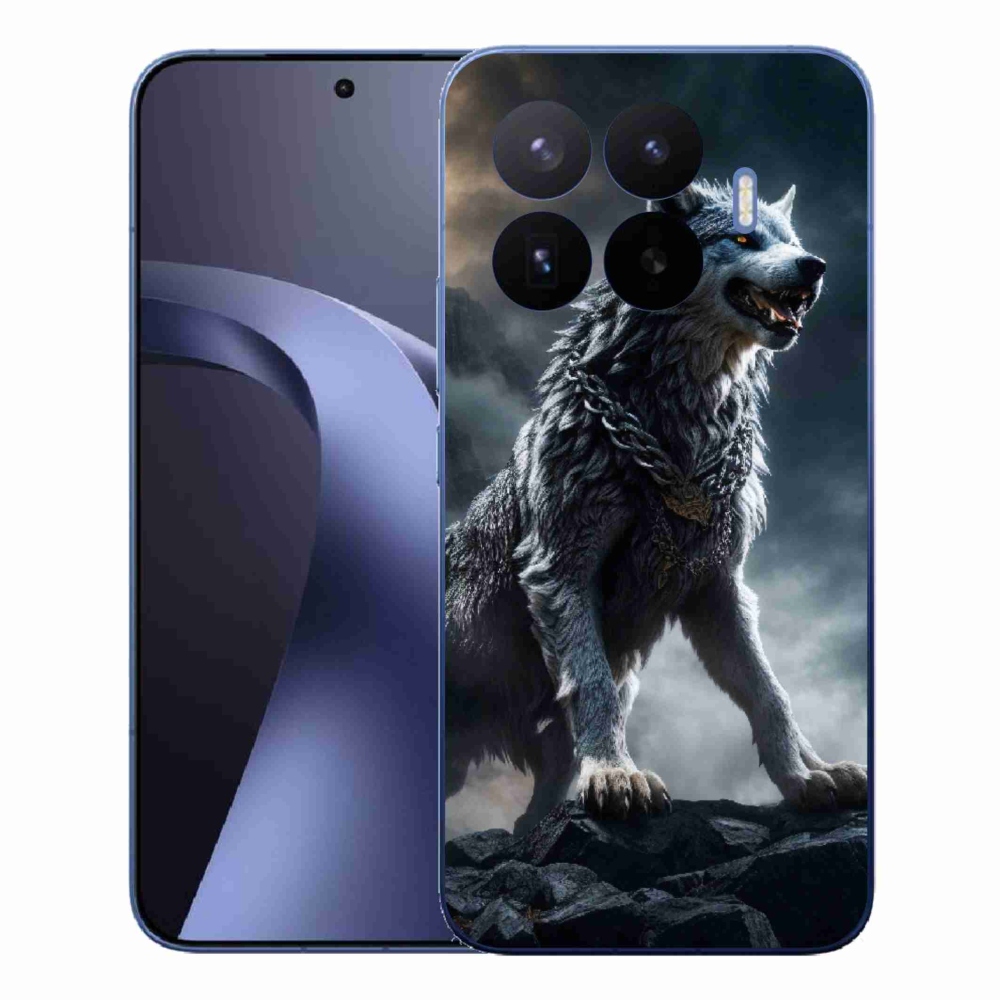 Gél borítás mmCase a Xiaomi 17T Pro számára - farkas 1