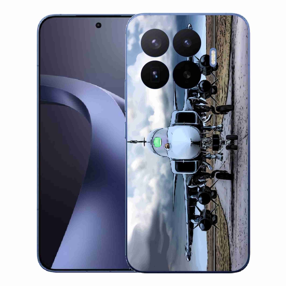 Gélburkolat mmCase a Xiaomi 17T Pro számára - katonai repülőgépek