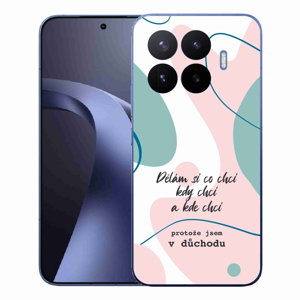 Gél borító mmCase a Xiaomi 17T Pro-hoz - vicces szöveg 10 fehér háttérrel