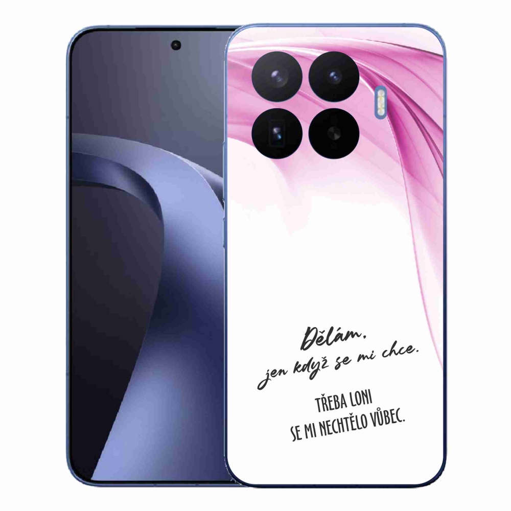 Gél borító mmCase a Xiaomi 17T Pro-hoz - vicces szöveg 12 fehér háttérrel