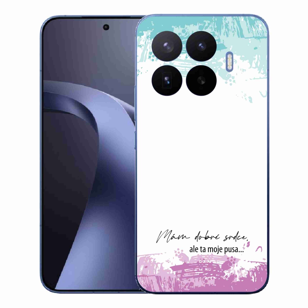 Gél borító mmCase a Xiaomi 17T Pro számára - vicces szöveg 3 fehér háttérrel