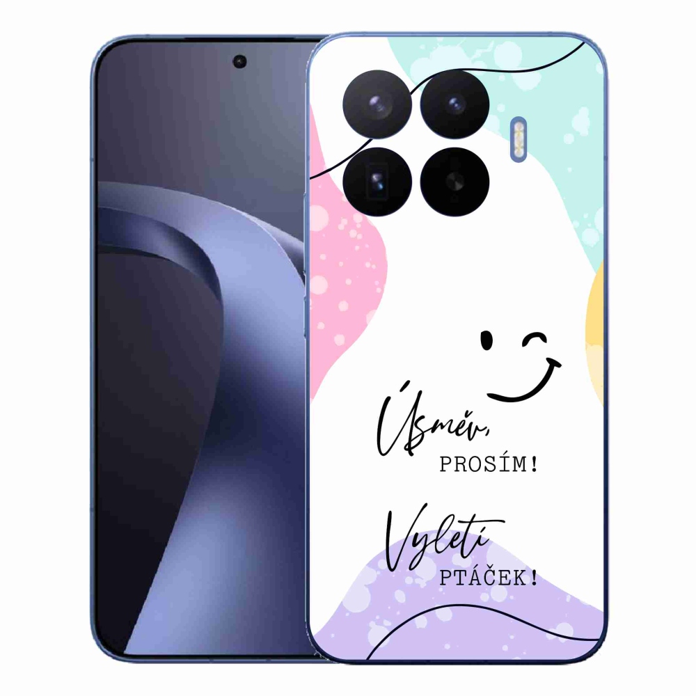 Gél borító mmCase a Xiaomi 17T Pro számára - vicces szöveg 4 fehér háttérrel