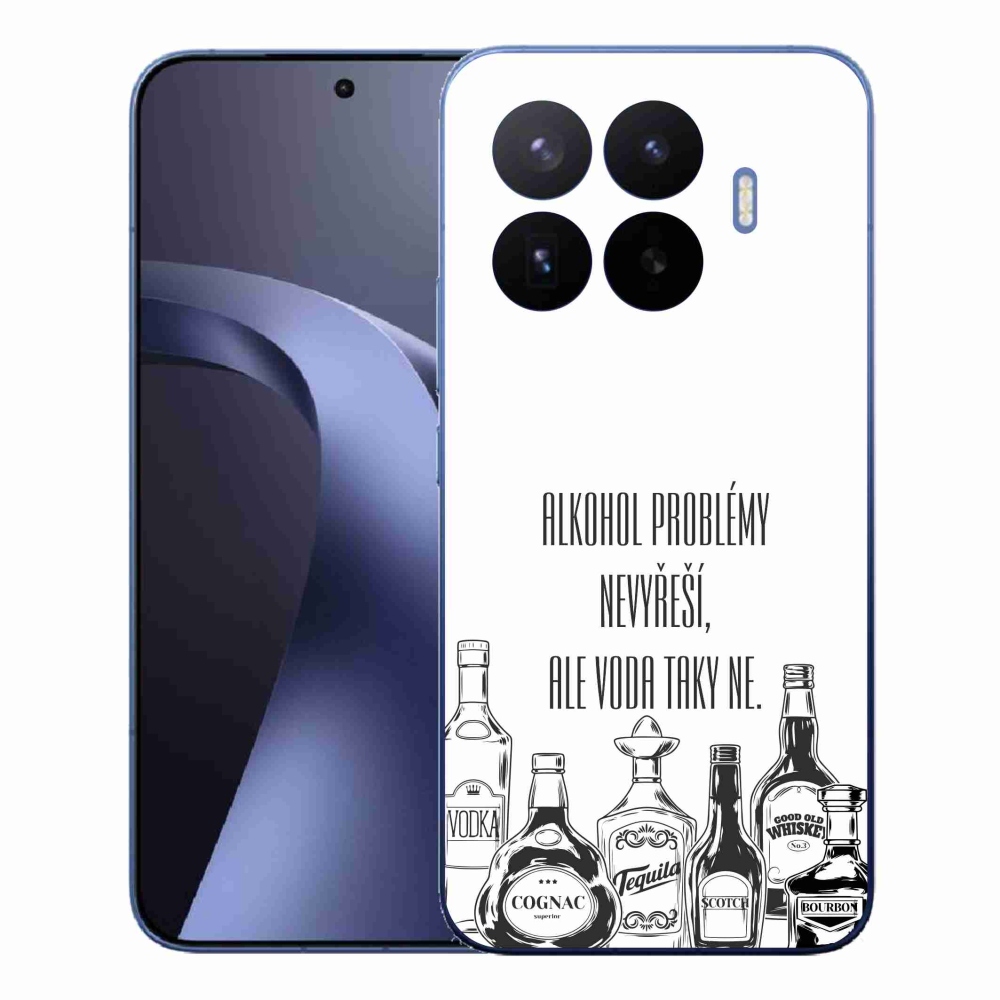 Gél borító mmCase a Xiaomi 17T Pro számára - vicces szöveg fehér háttérrel