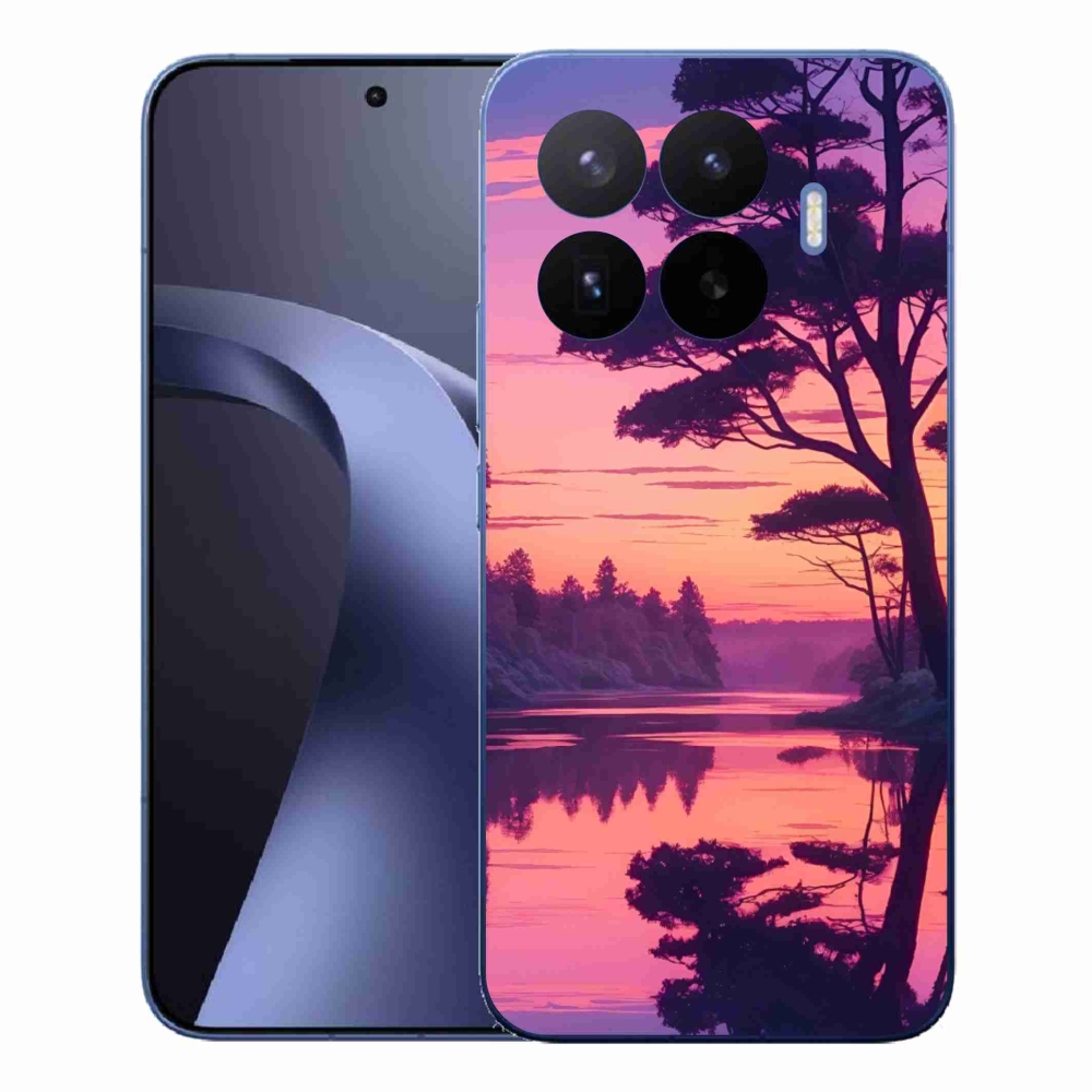 Gél borítás mmCase a Xiaomi 17T Pro számára - naplemente a tó felett