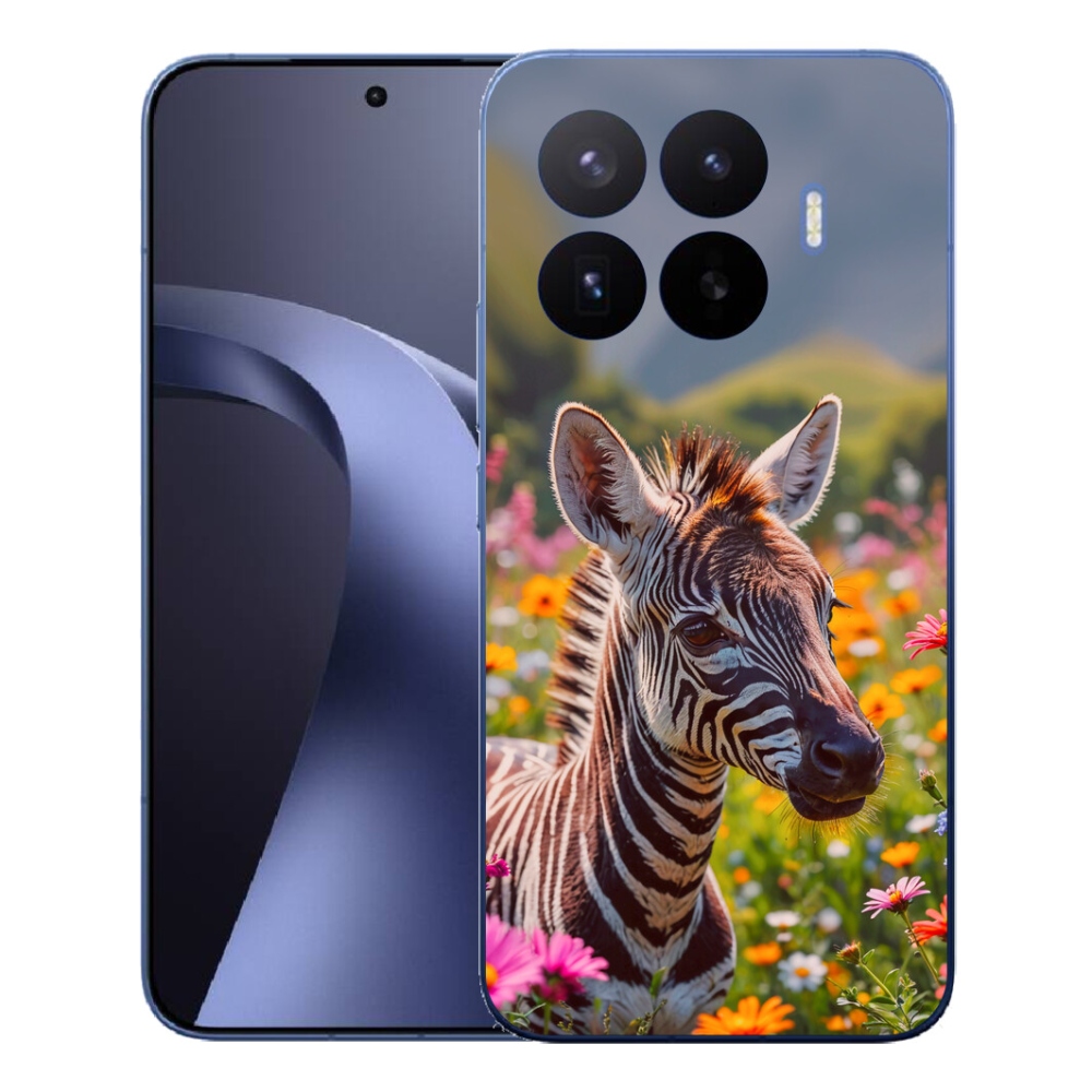 Gél borítás mmCase a Xiaomi 17T Pro számára - zebra a réten