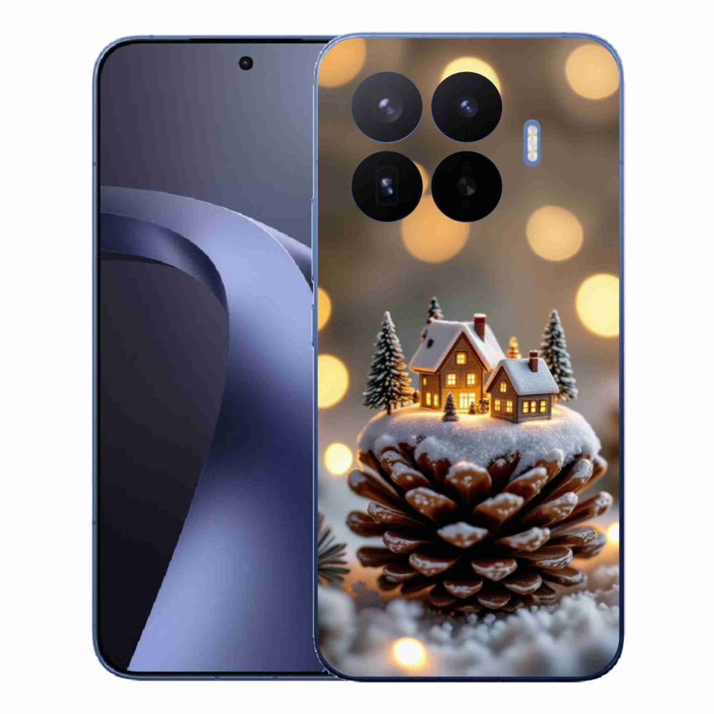 Gél borítás mmCase a Xiaomi 17T Pro számára - téli falu