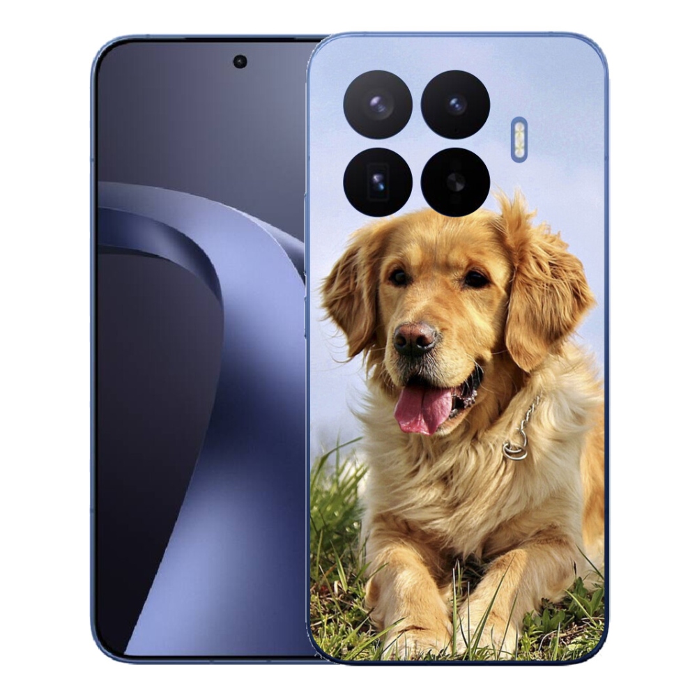 Gél borítás mmCase a Xiaomi 17T Pro számára - arany retriever