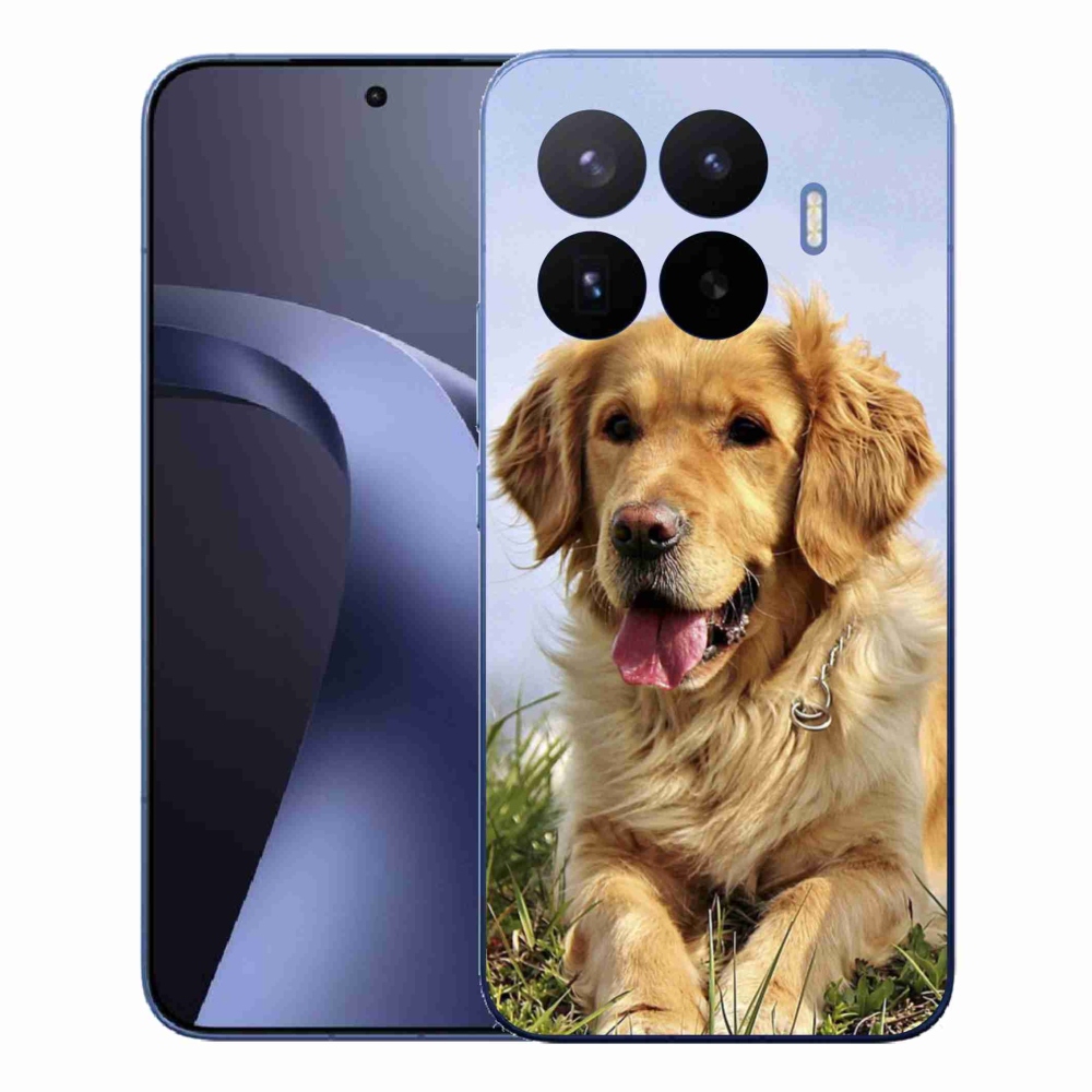 Gél borítás mmCase a Xiaomi 17T Pro számára - arany retriever