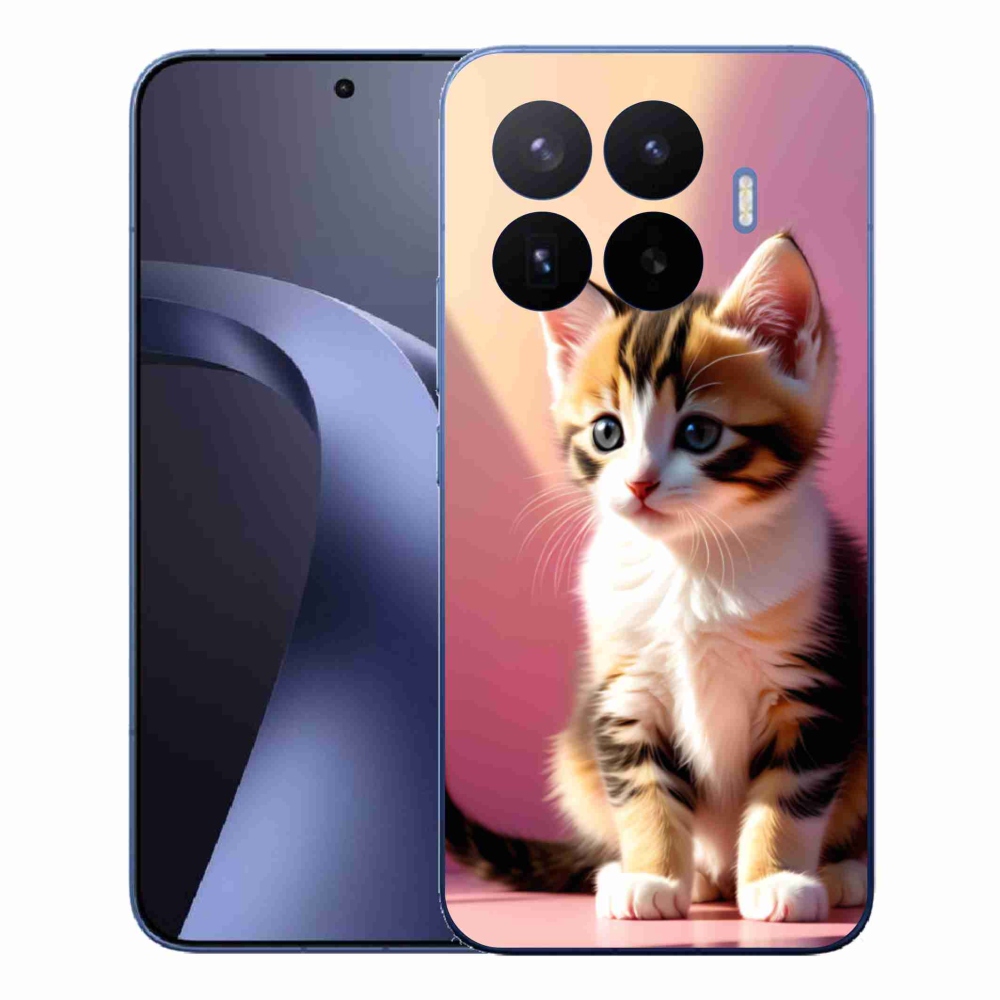 Gél borítás mmCase a Xiaomi 17T Pro számára - kíváncsi cica 2