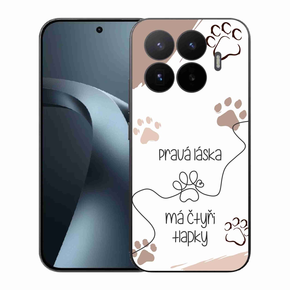 Gél borítás mmCase a Xiaomi 17T-hez - kutya motívum 1 fehér háttér