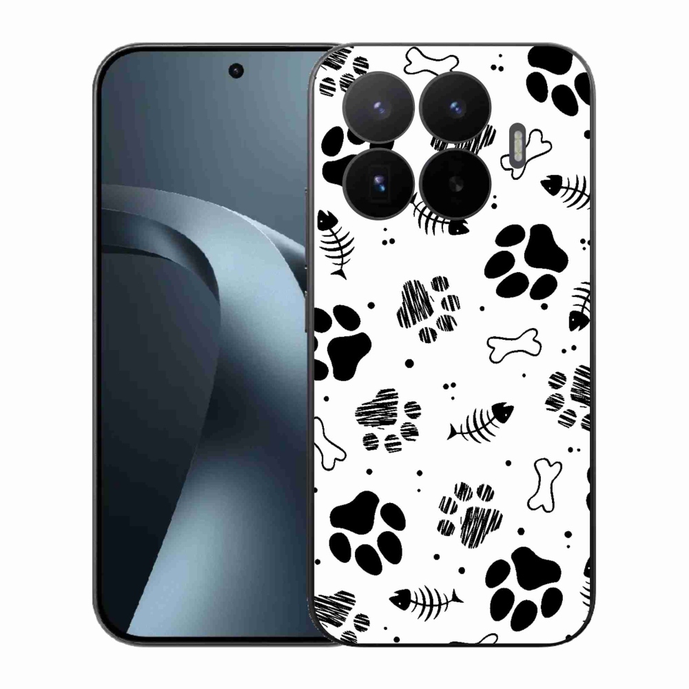 Gél borítás mmCase a Xiaomi 17T-hez - kutyamancsok 1
