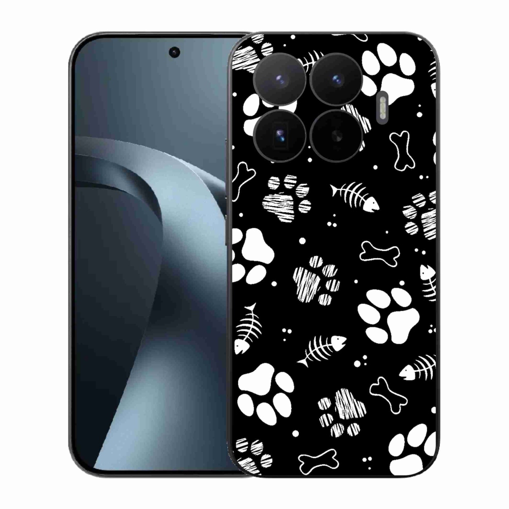 Gél borítás mmCase a Xiaomi 17T-hez - kutyamancsok
