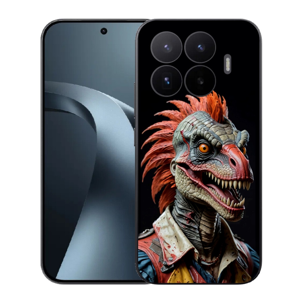 Gél borítás mmCase a Xiaomi 17T-hez - punk dinoszaurusz