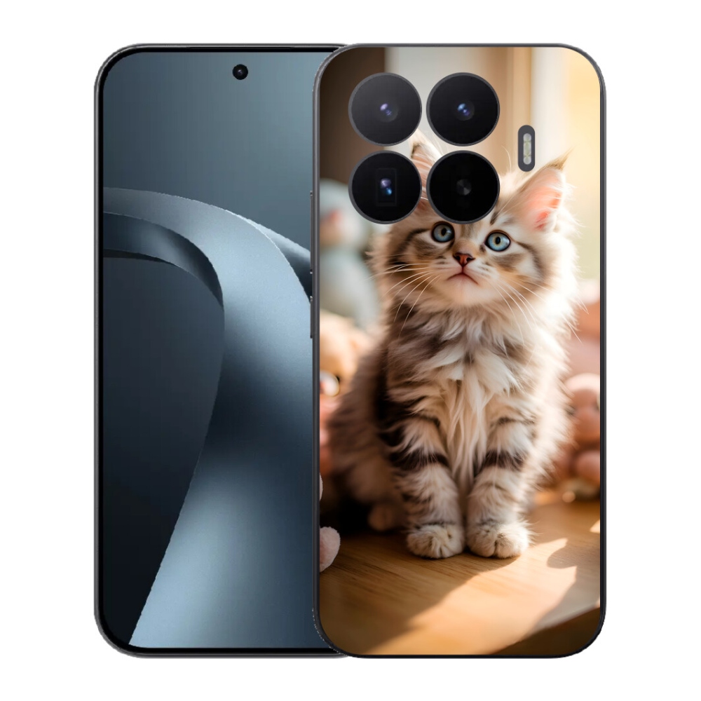 Gél borító mmCase a Xiaomi 17T-hez - aranyos cica 10