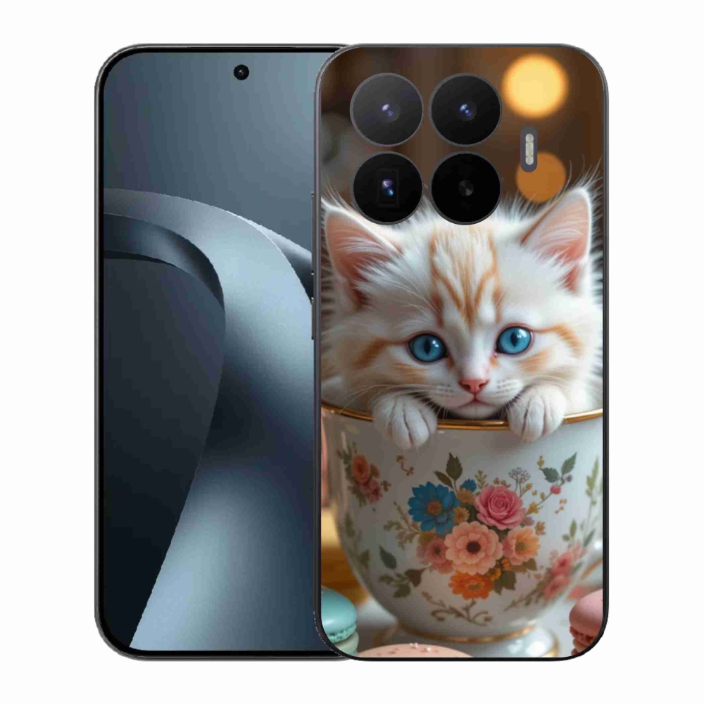 Gél borító mmCase a Xiaomi 17T-hez - aranyos cica 6