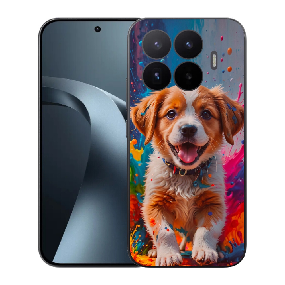 Gél borító mmCase a Xiaomi 17T-hez - aranyos kiskutya 3