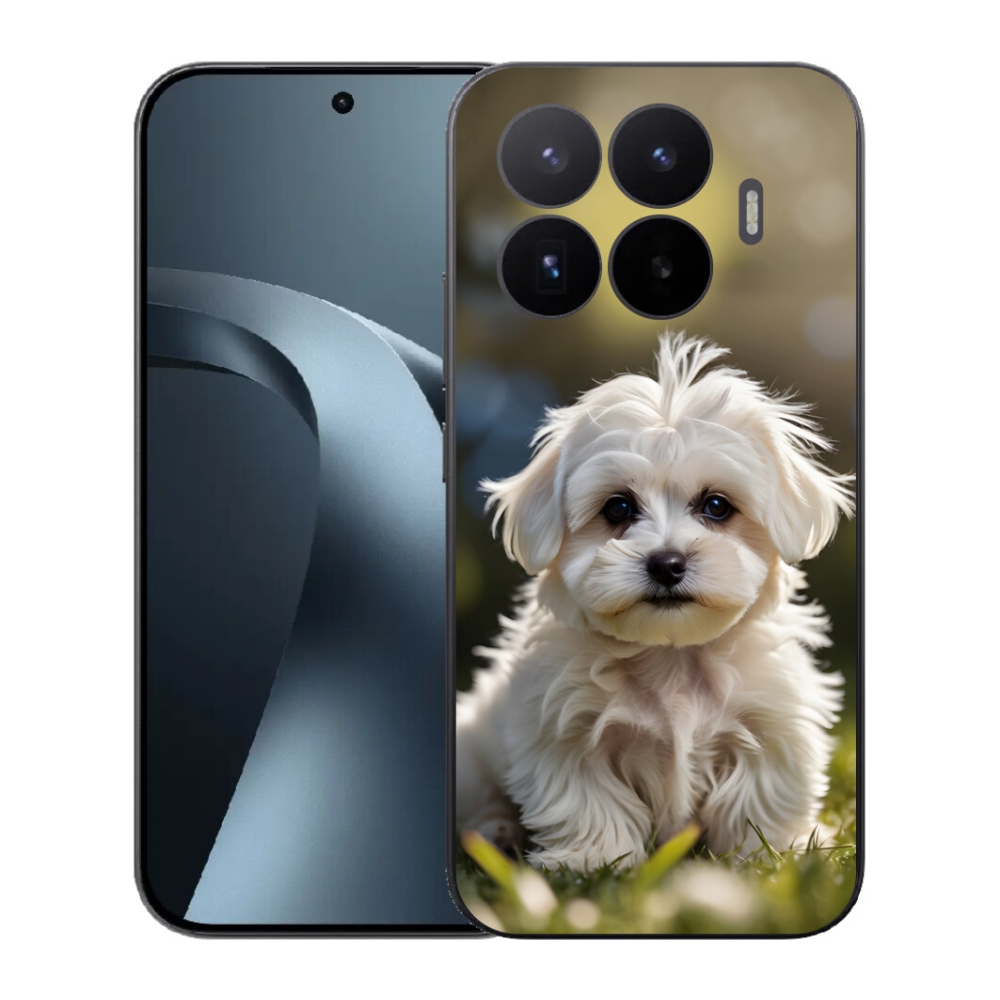 Gél borítás mmCase a Xiaomi 17T-hez - aranyos máltai kutya