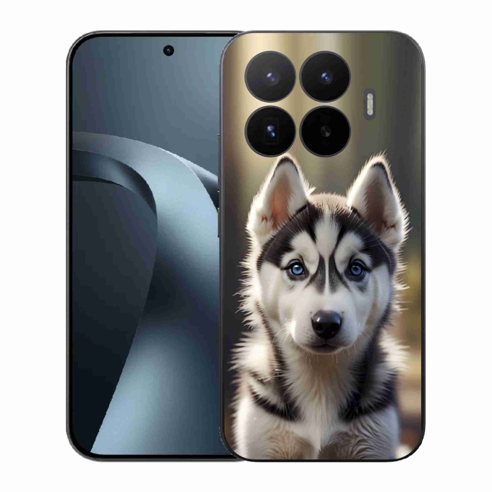 Gél borítás mmCase a Xiaomi 17T-hez - aranyos szibériai husky