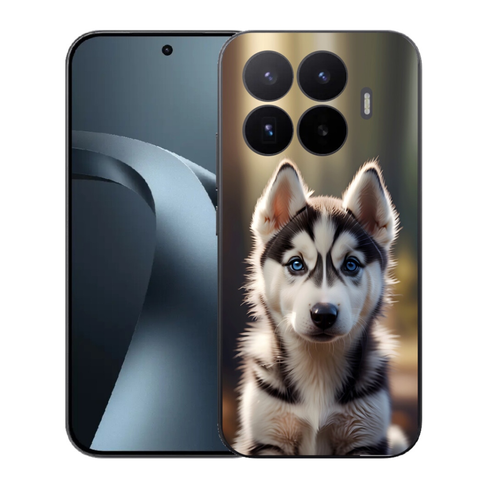 Gél borítás mmCase a Xiaomi 17T-hez - aranyos szibériai husky