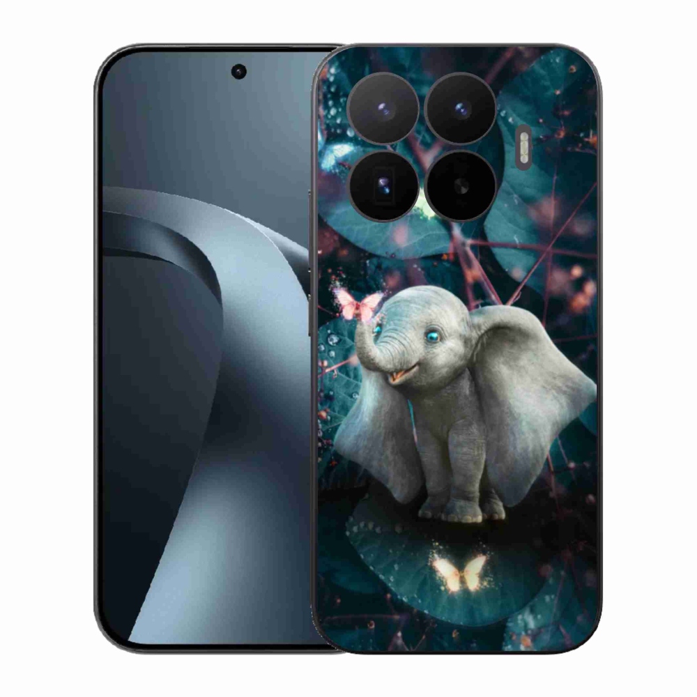 Gél borító mmCase a Xiaomi 17T-hez - aranyos elefánt