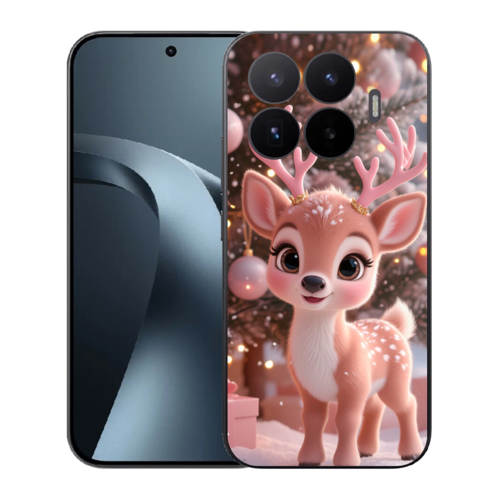 Gél borítás mmCase a Xiaomi 17T-hez - aranyos rénszarvas