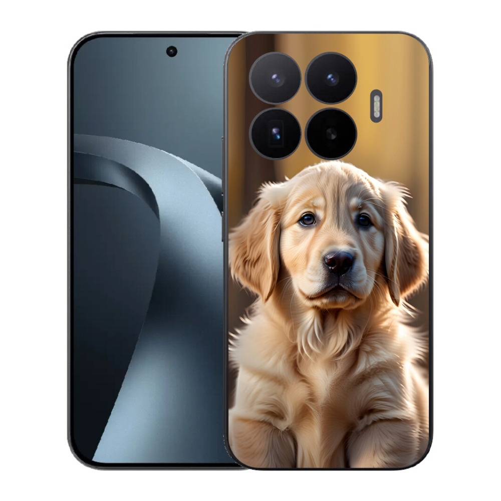 Gél borítás mmCase a Xiaomi 17T-hez - aranyos arany retriever