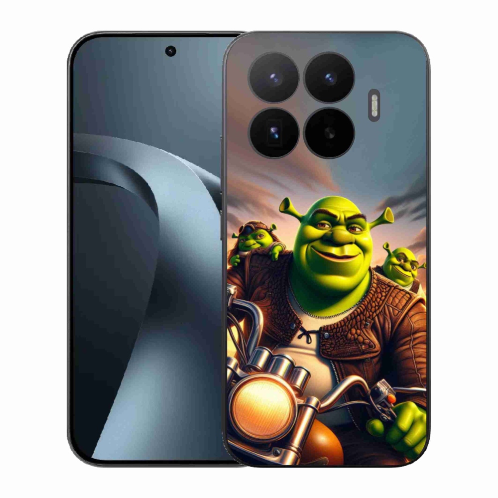 Gél borítás mmCase a Xiaomi 17T-hez - Shrek egy motorkerékpáron