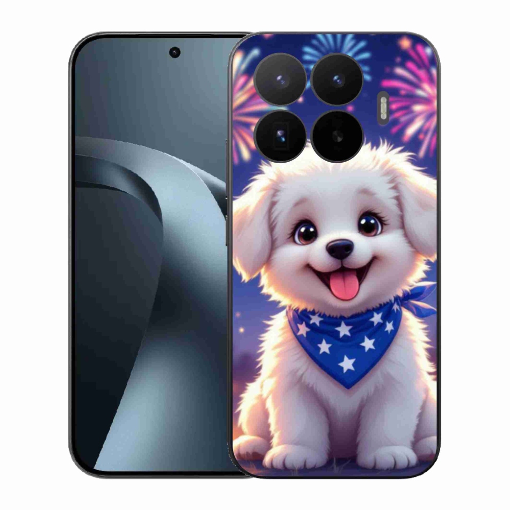 Gél borítás mmCase a Xiaomi 17T-hez - ünnepi kiskutya