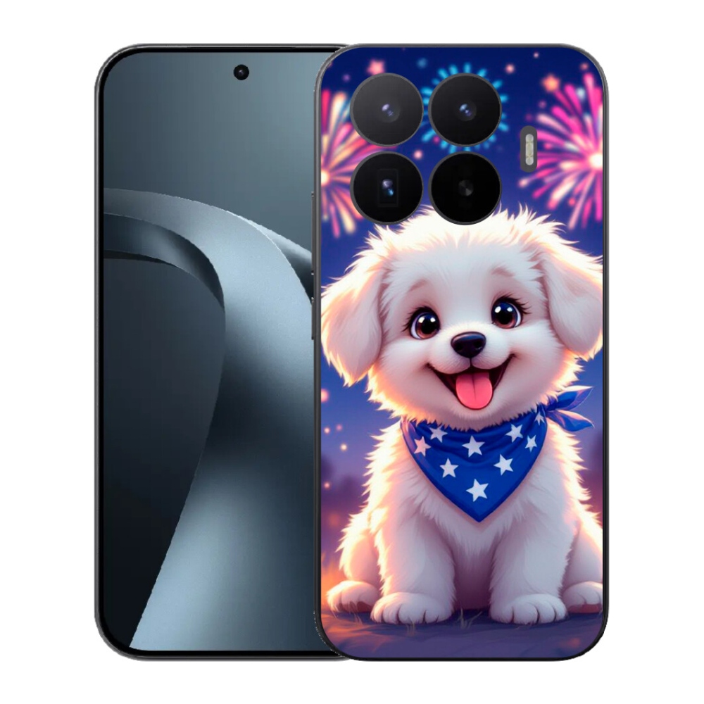 Gél borítás mmCase a Xiaomi 17T-hez - ünnepi kiskutya