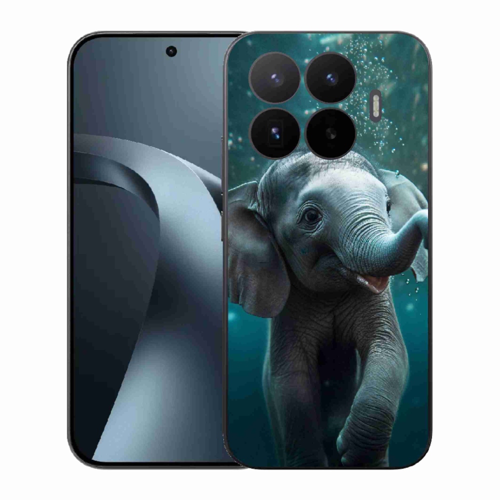 Gél borítás mmCase a Xiaomi 17T-hez - elefánt a víz alatt