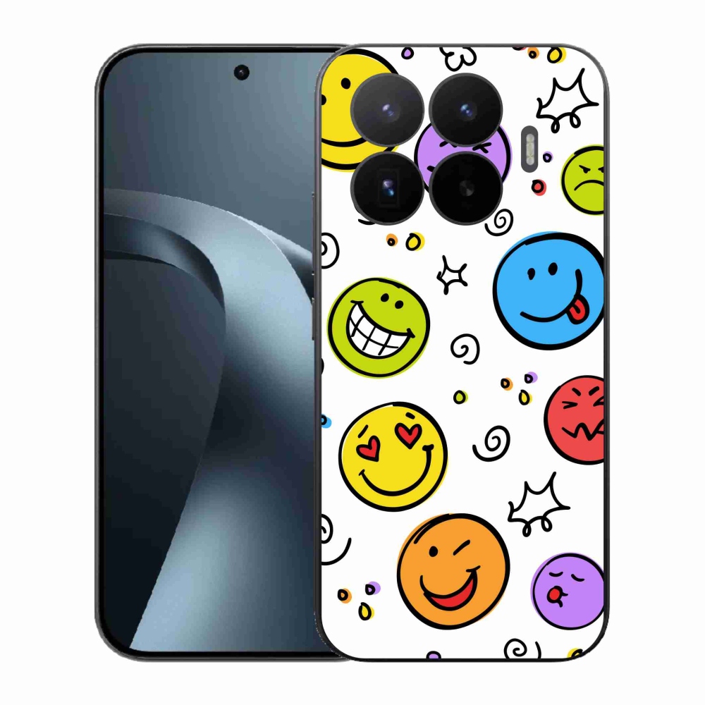 Gél borító mmCase a Xiaomi 17T-hez - smiley-k