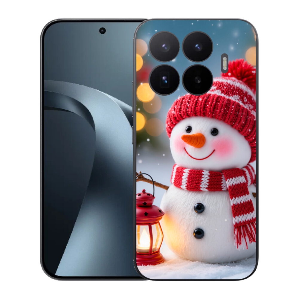 Gél borítás mmCase a Xiaomi 17T-hez - hóember 2