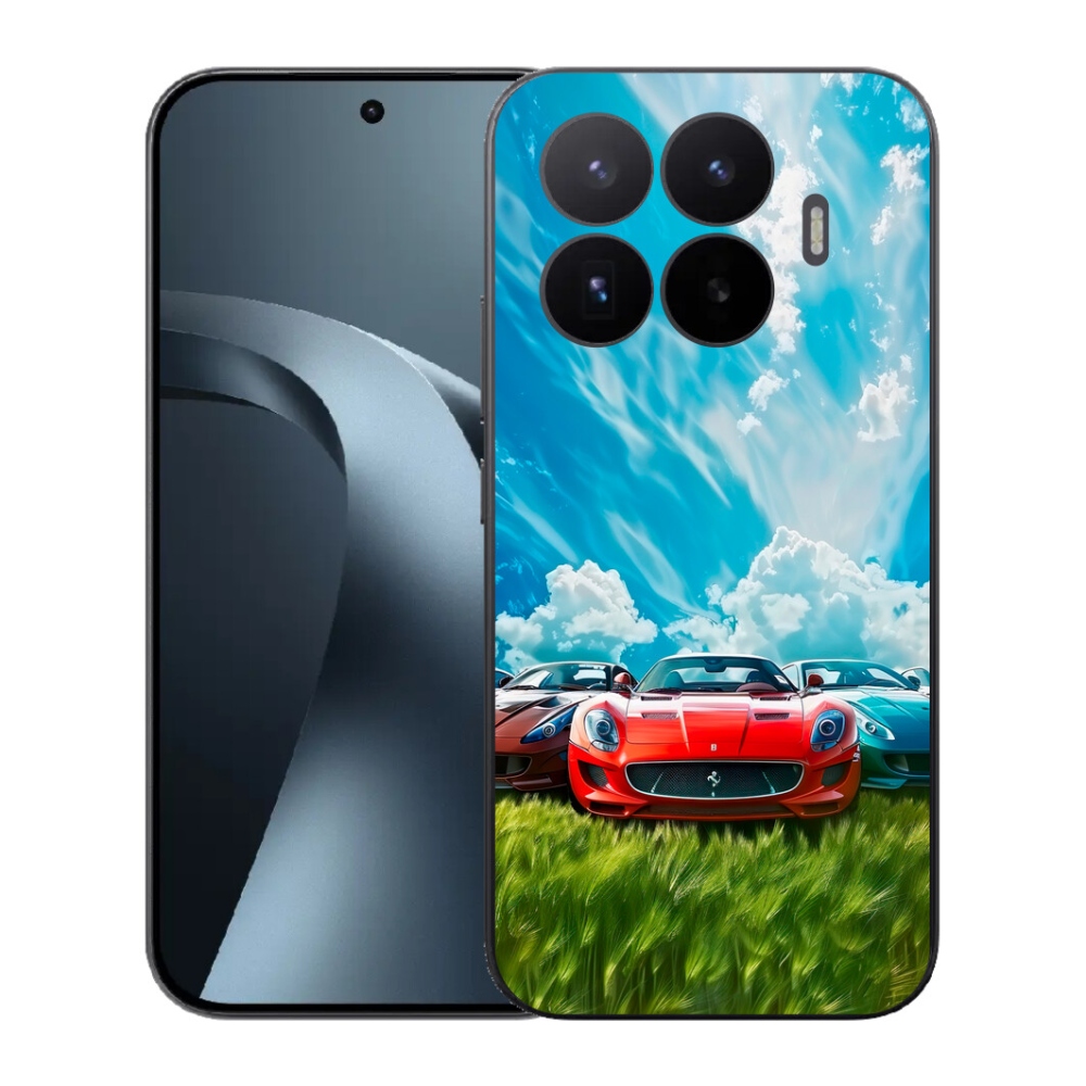 Gél borítás mmCase a Xiaomi 17T-hez - sportkocsikhoz