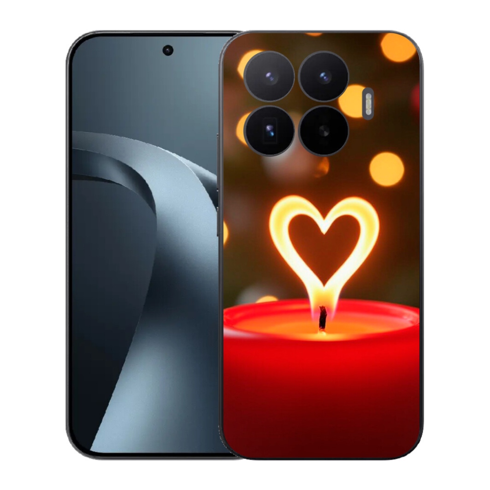 Gél borítás mmCase a Xiaomi 17T-hez - láng szíve